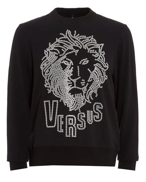 versace lion sweatshirt|versace sweatshirts on sale.